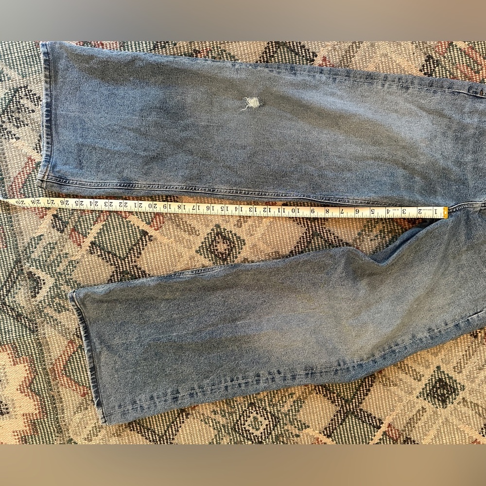 Citizen of Humanity Classic Blue Wide-Leg Jeans - size 23 - Picture 7 of 11